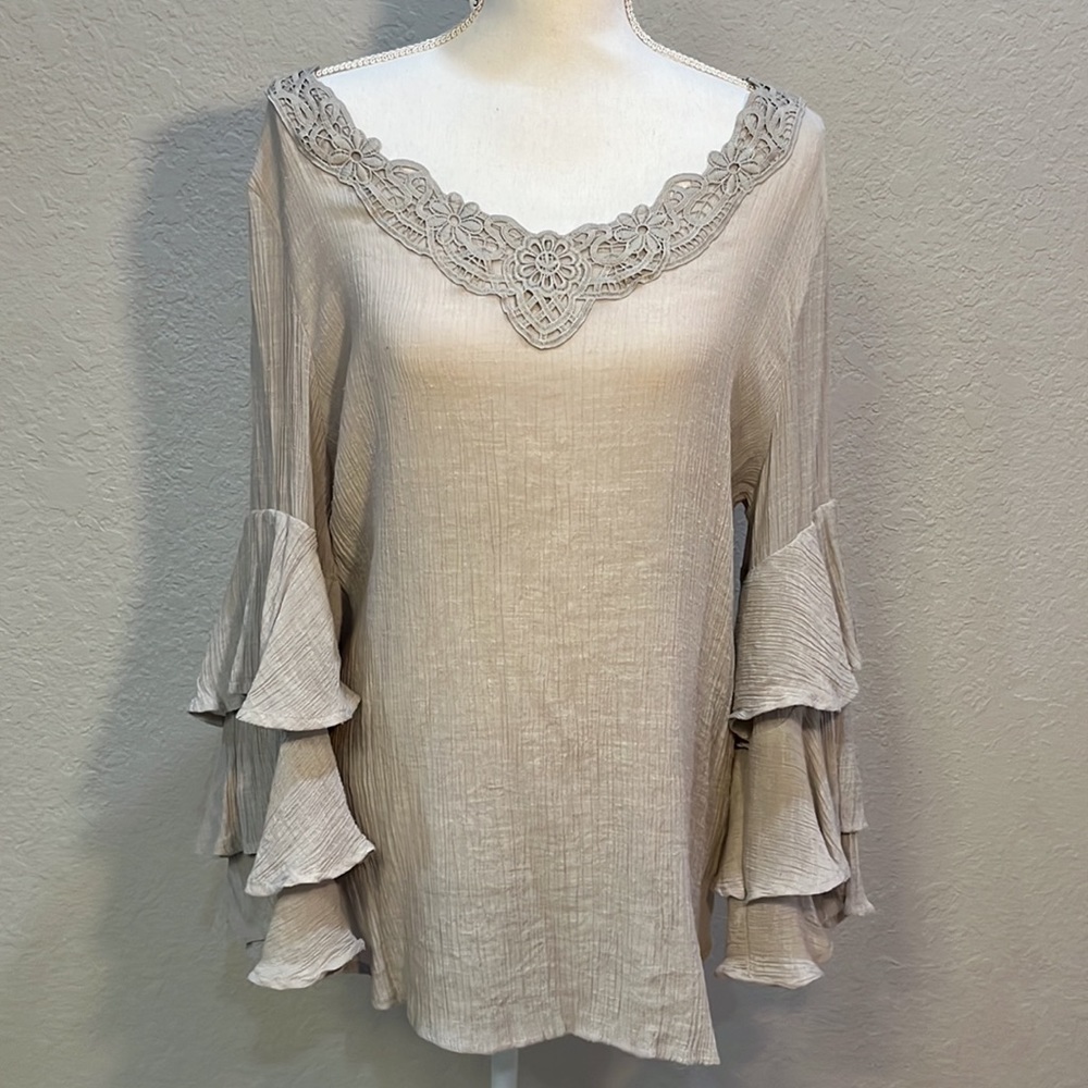 Light gray Spense blouse